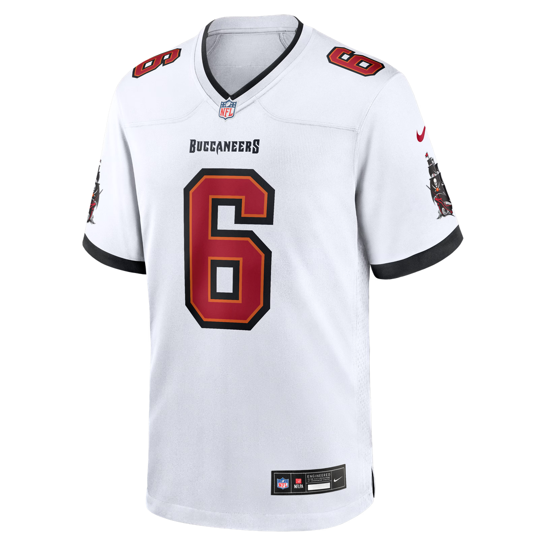 Baker Mayfield Tampa Bay Buccaneers Alternate Game Player Jersey - Pewter