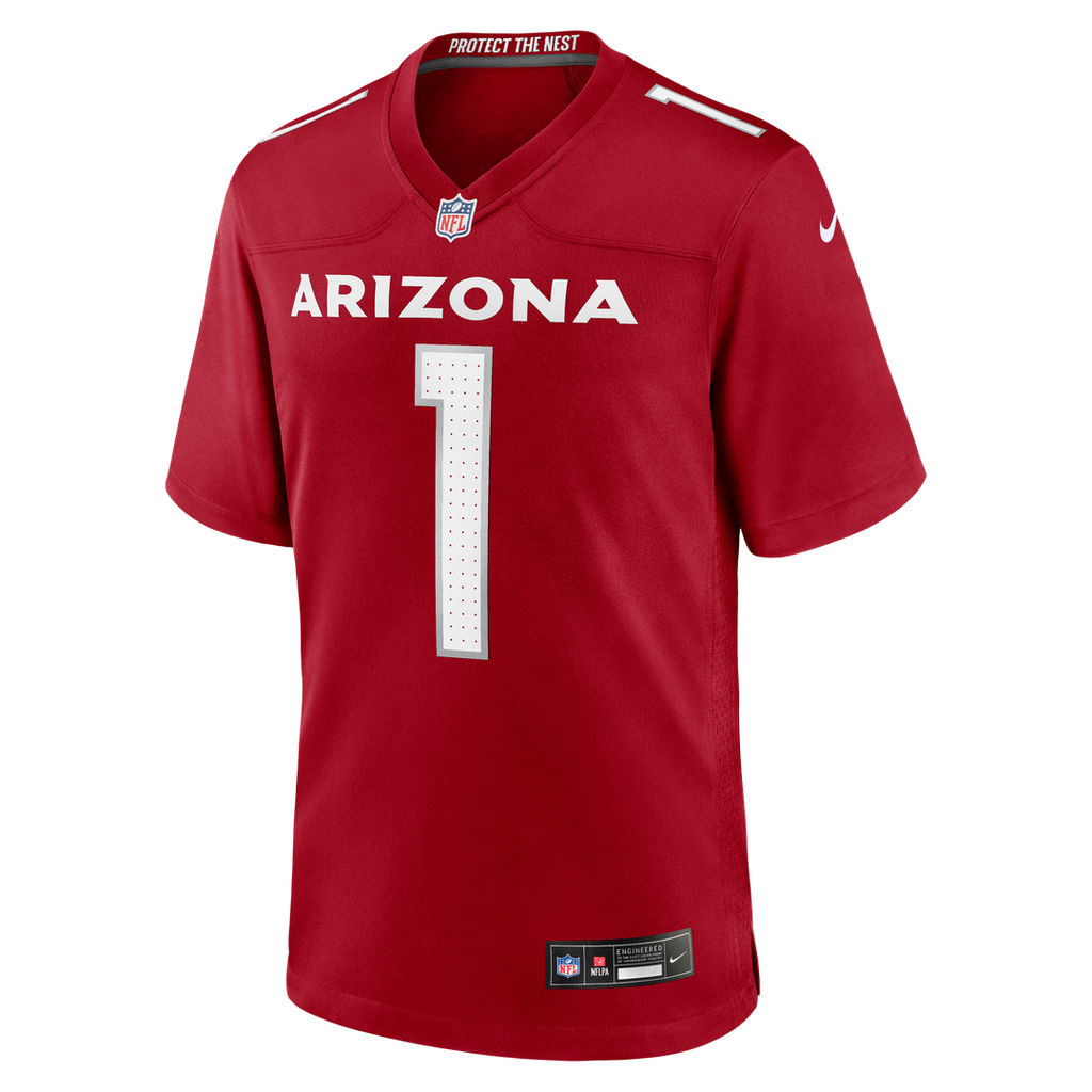 Mack Wilson Arizona Cardinals Team Game Jersey - Cardinal