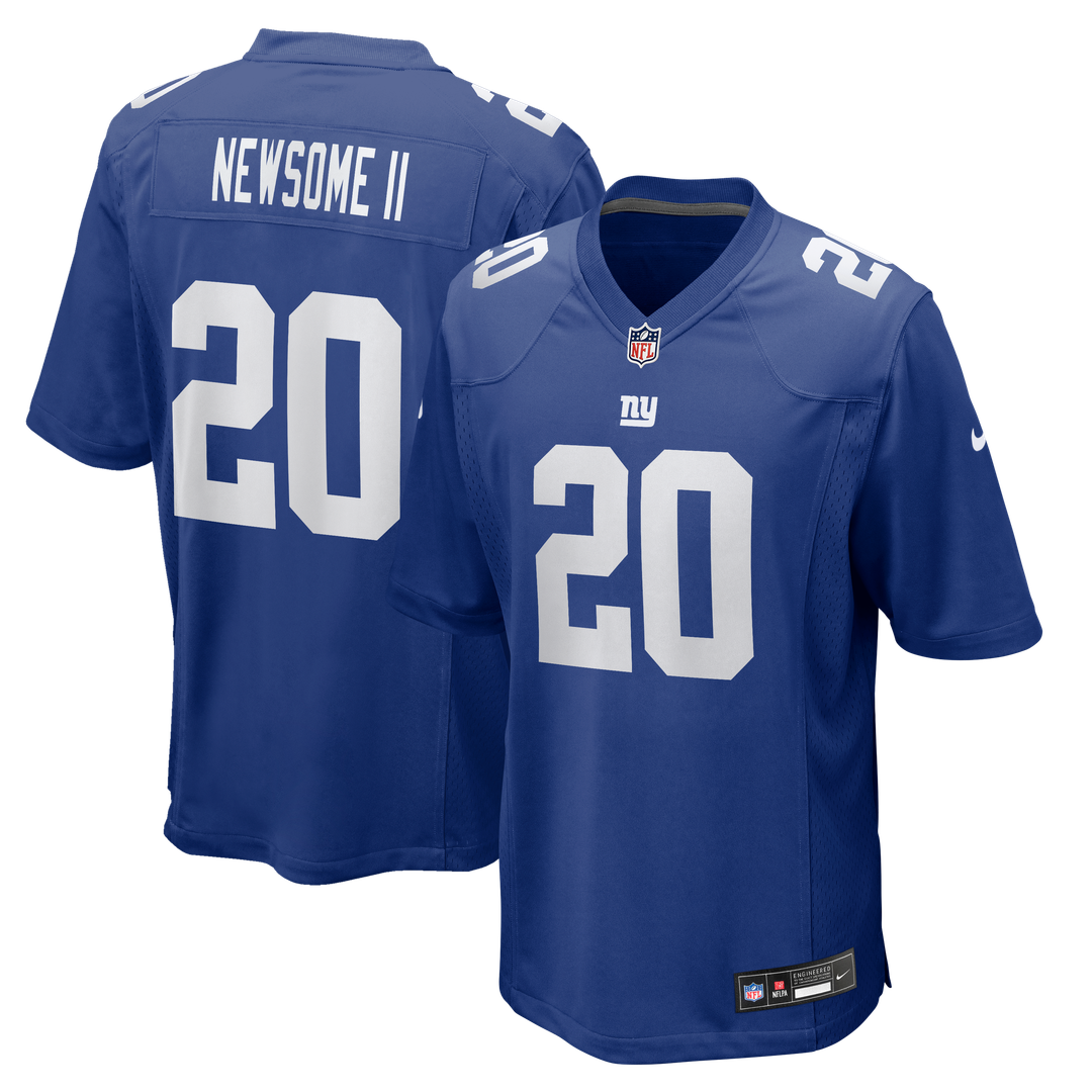 Greg Newsome II New York Giants Team Game Jersey - Royal