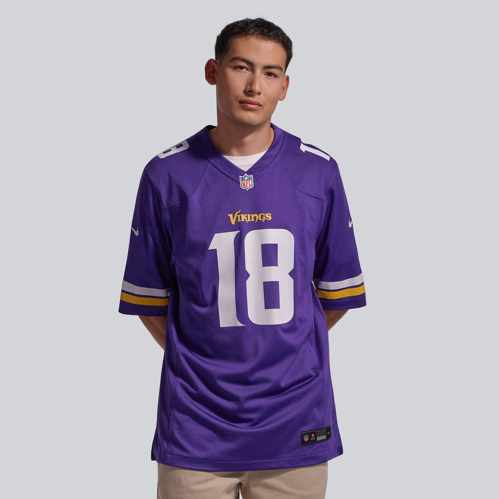 Justin Jefferson Minnesota Vikings Game Player Jersey - White