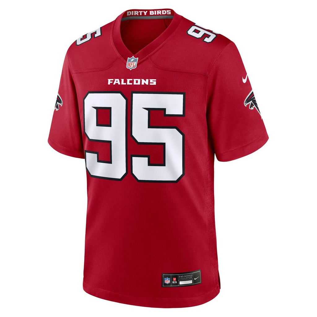 Gervon Dexter Sr. Atlanta Falcons Team Game Jersey - Red