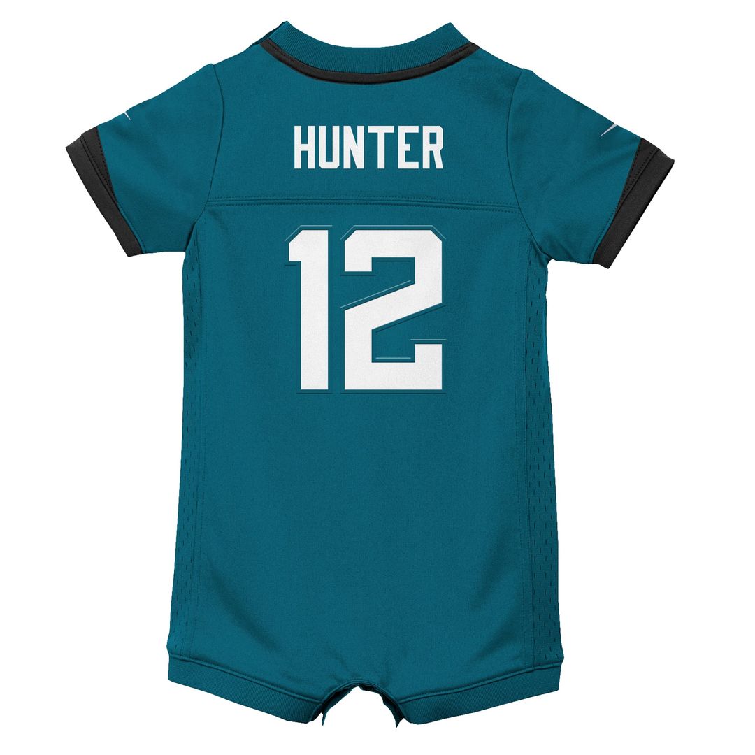 Travis Hunter Jacksonville Jaguars Newborn Romper Game Jersey - Teal
