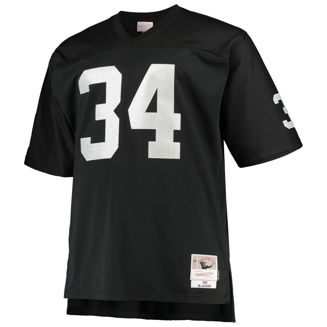 Bo Jackson Las Vegas Raiders Big & Tall 1988 Retired Player Replica Jersey - White