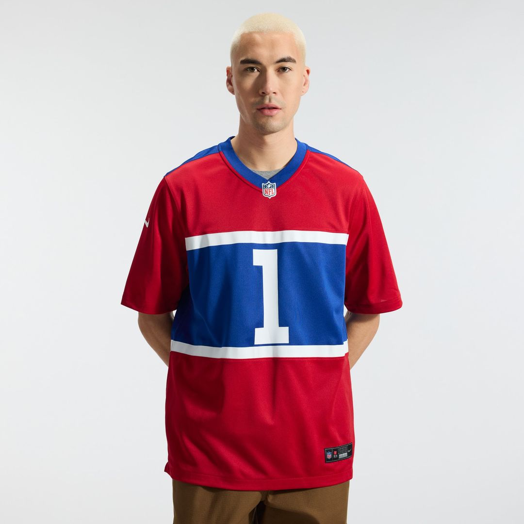 Malik Nabers New York Giants Player Game Jersey - Royal