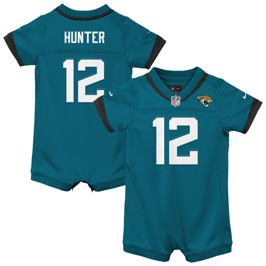 Travis Hunter Jacksonville Jaguars Newborn Romper Game Jersey - Teal