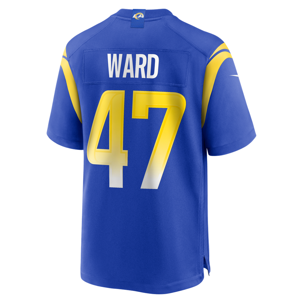Alex Ward Los Angeles Rams Home Game Jersey - Royal