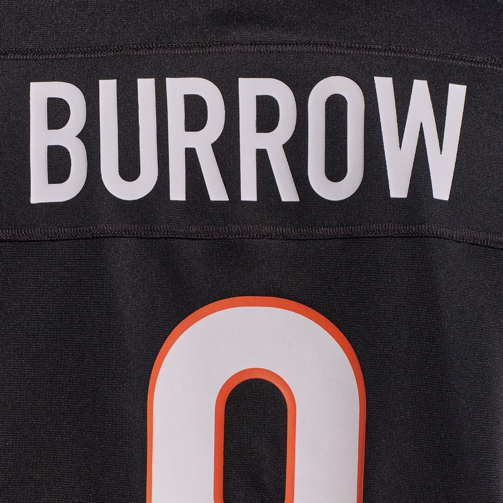 Joe Burrow Cincinnati Bengals Player Game Jersey - Black