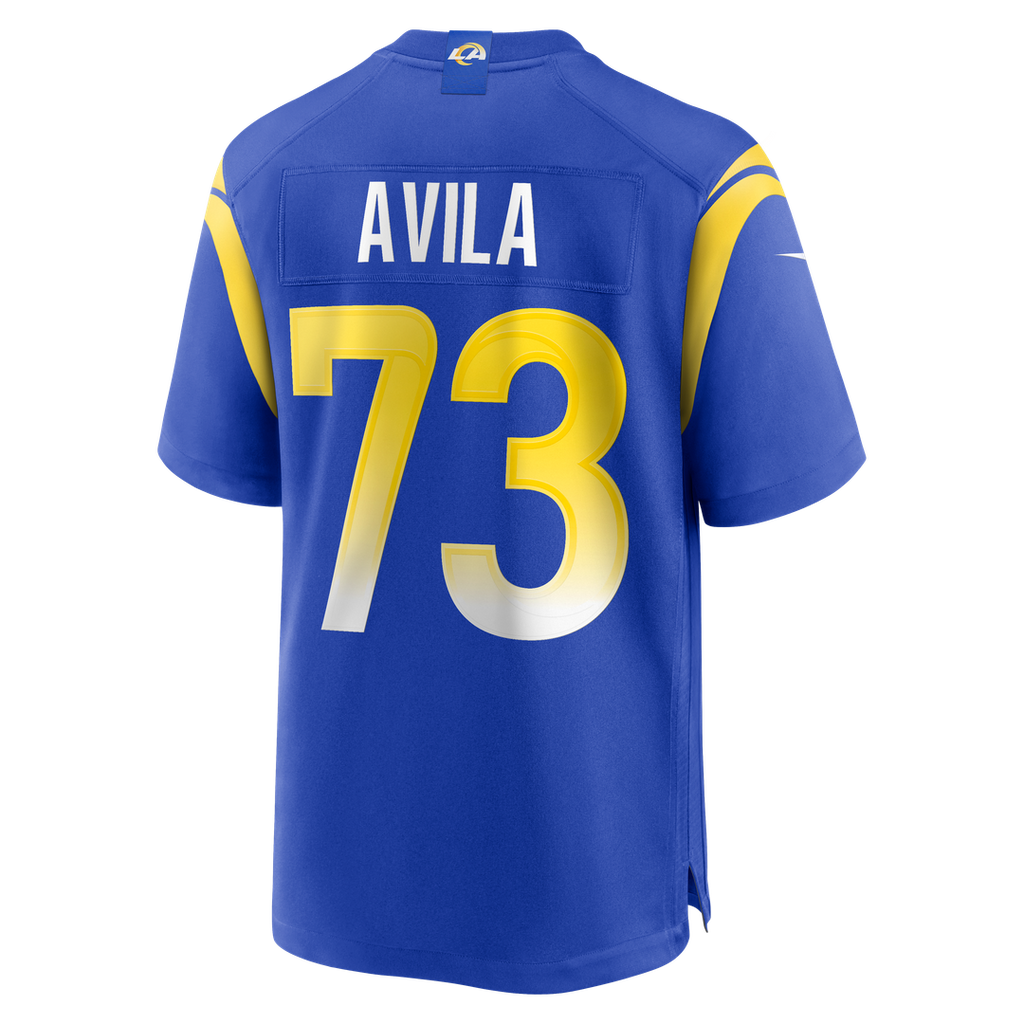 Steve Avila Los Angeles Rams Home Game Jersey - Royal
