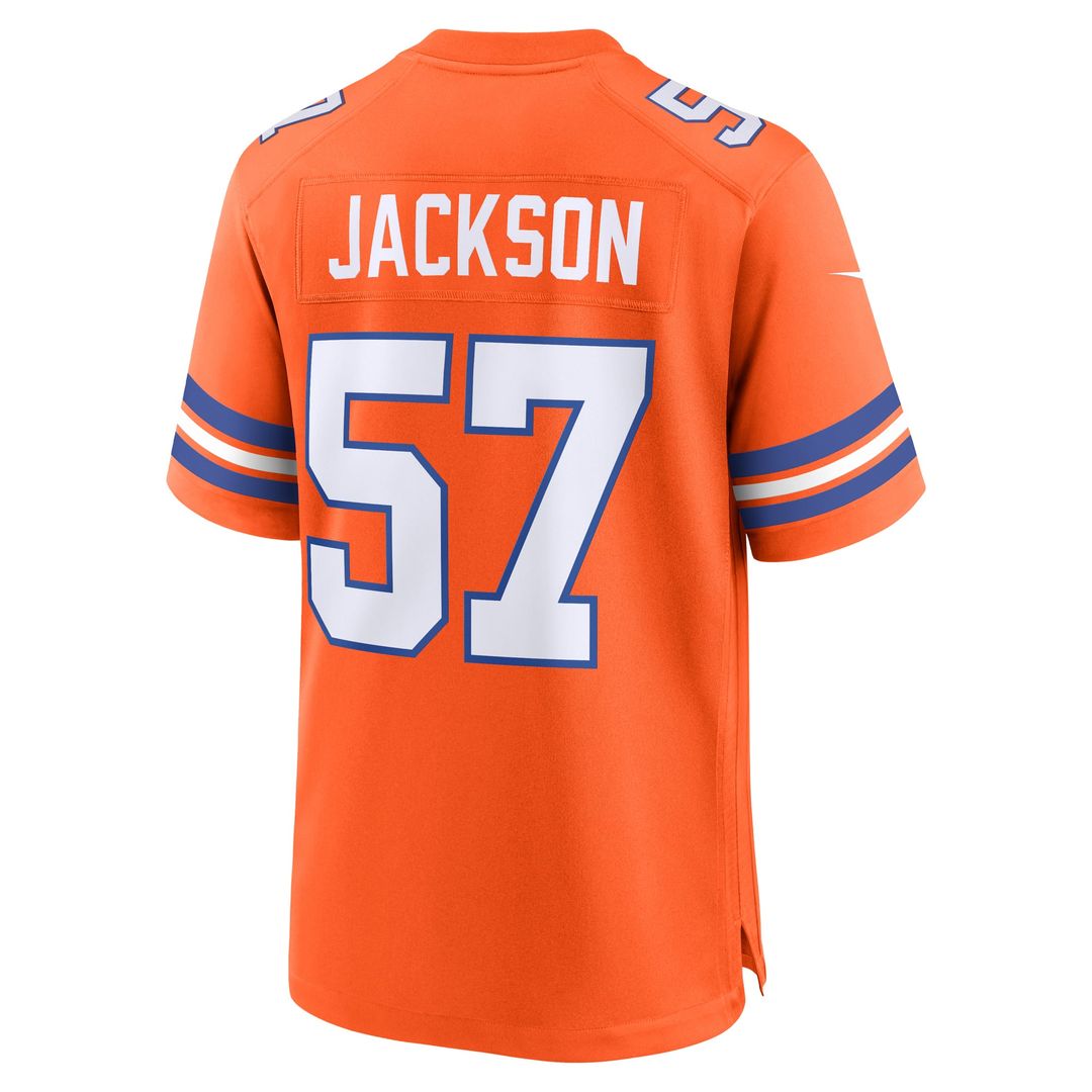 Tom Jackson Denver Broncos Retired Player Alternate Game Jersey - Orange
