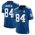 Tyler Warren Indianapolis Colts Alternate Indiana Nights Vapor F.U.S.E. Stitched Limited Jersey - Royal