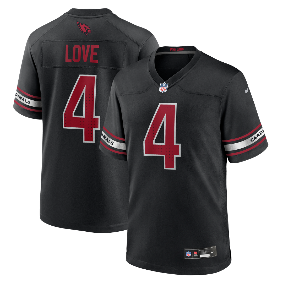 Jeremiyah Love Arizona Cardinals Team Game Jersey - Cardinal