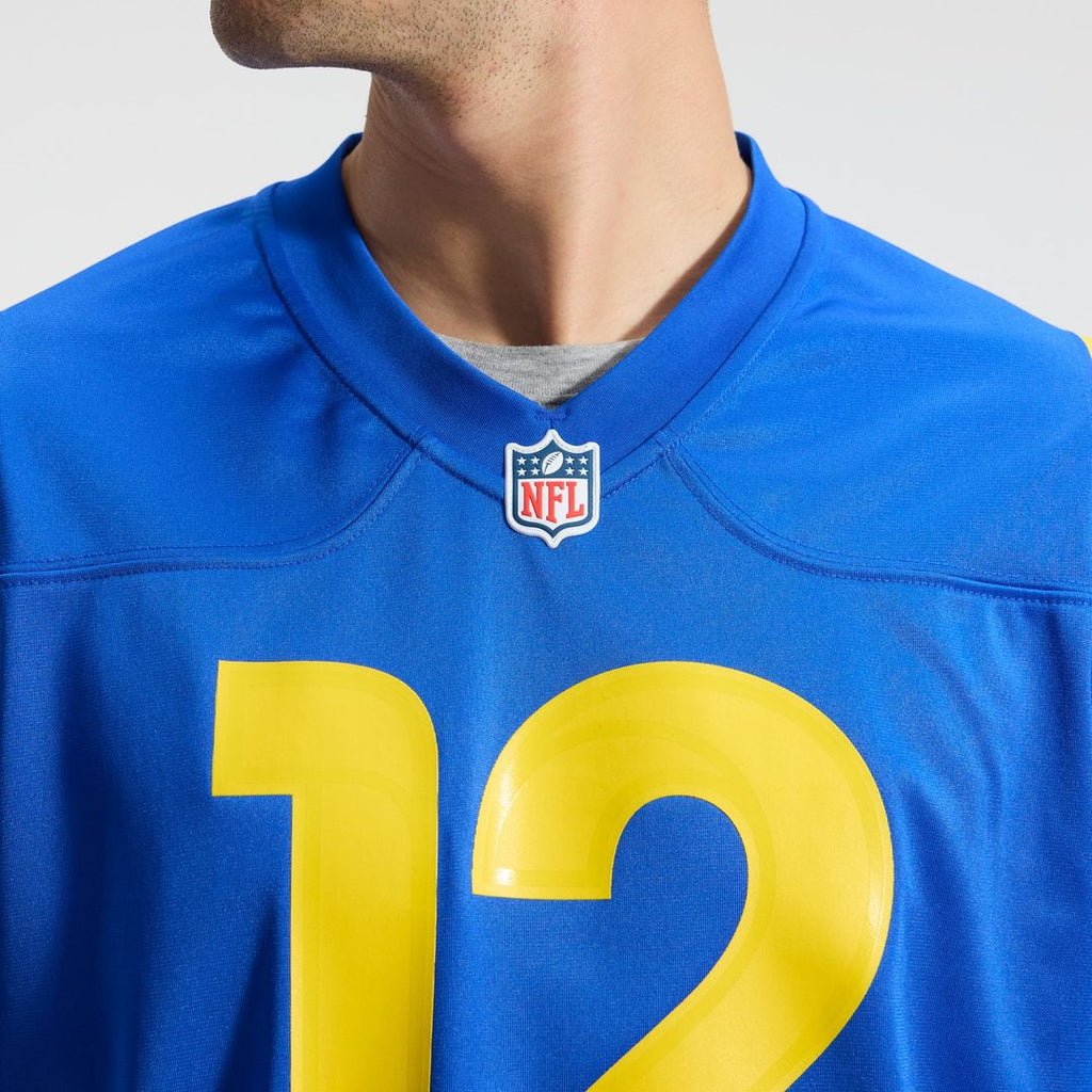 Puka Nacua Los Angeles Rams Team Game Player Jersey - Royal