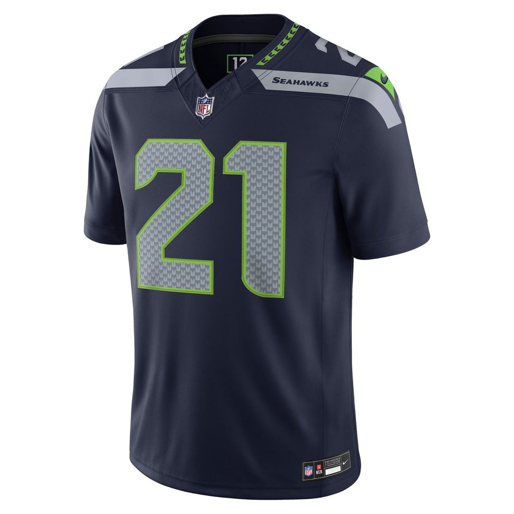 Devon Witherspoon Seattle Seahawks Team Vapor F.U.S.E. Stitched Limited Jersey - College Navy