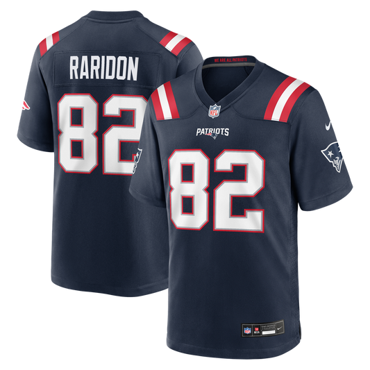 Eli Raridon New England Patriots Team Game Jersey - Navy
