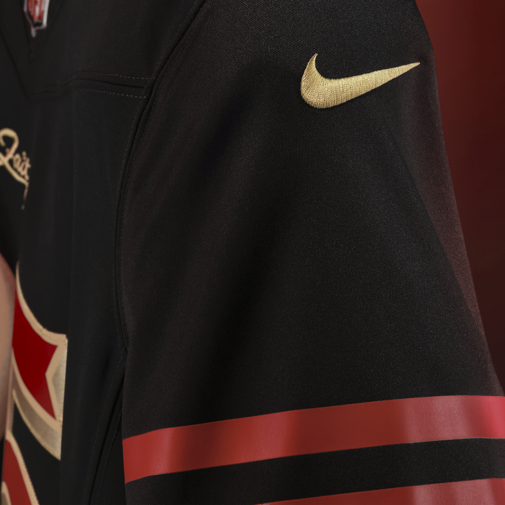 Christian McCaffrey San Francisco 49ers Rivalries Collection Stitched Limited Jersey - Black