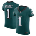 Jalen Hurts Philadelphia Eagles Team Vapor F.U.S.E. Elite Jersey - Midnight Green