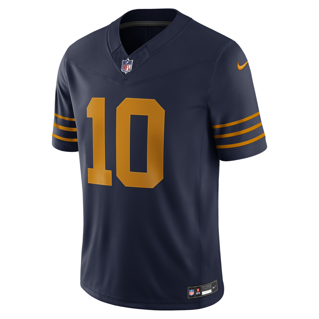 Jordan Love Green Bay Packers Alternate Vapor F.U.S.E. Stitched Limited Jersey - Navy