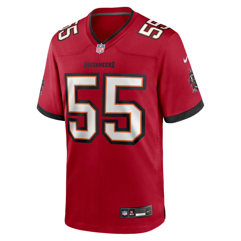 Derrick Brooks Tampa Bay Buccaneers Game Retired Player Jersey - Red