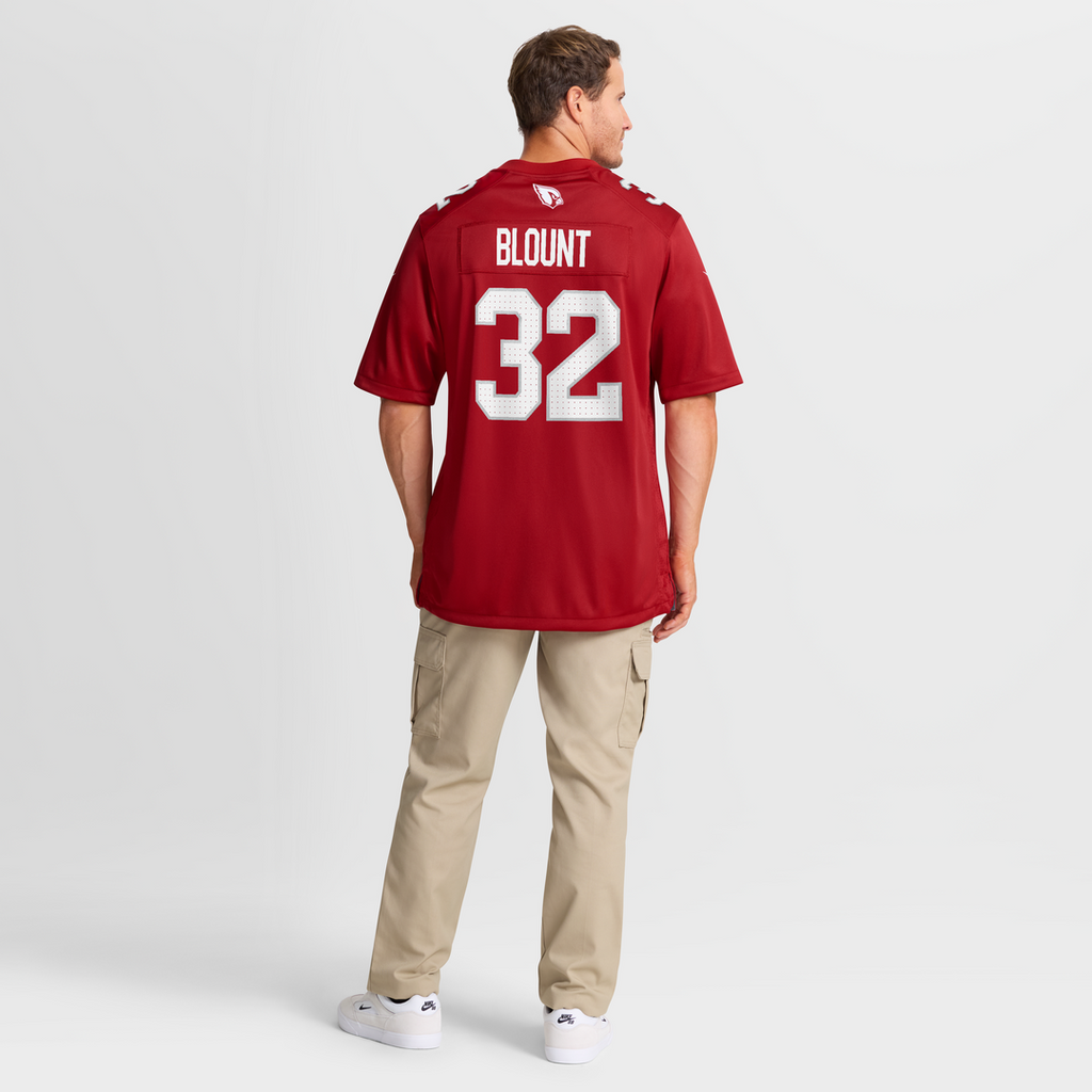 Joey Blount Arizona Cardinals Game Jersey - Cardinal