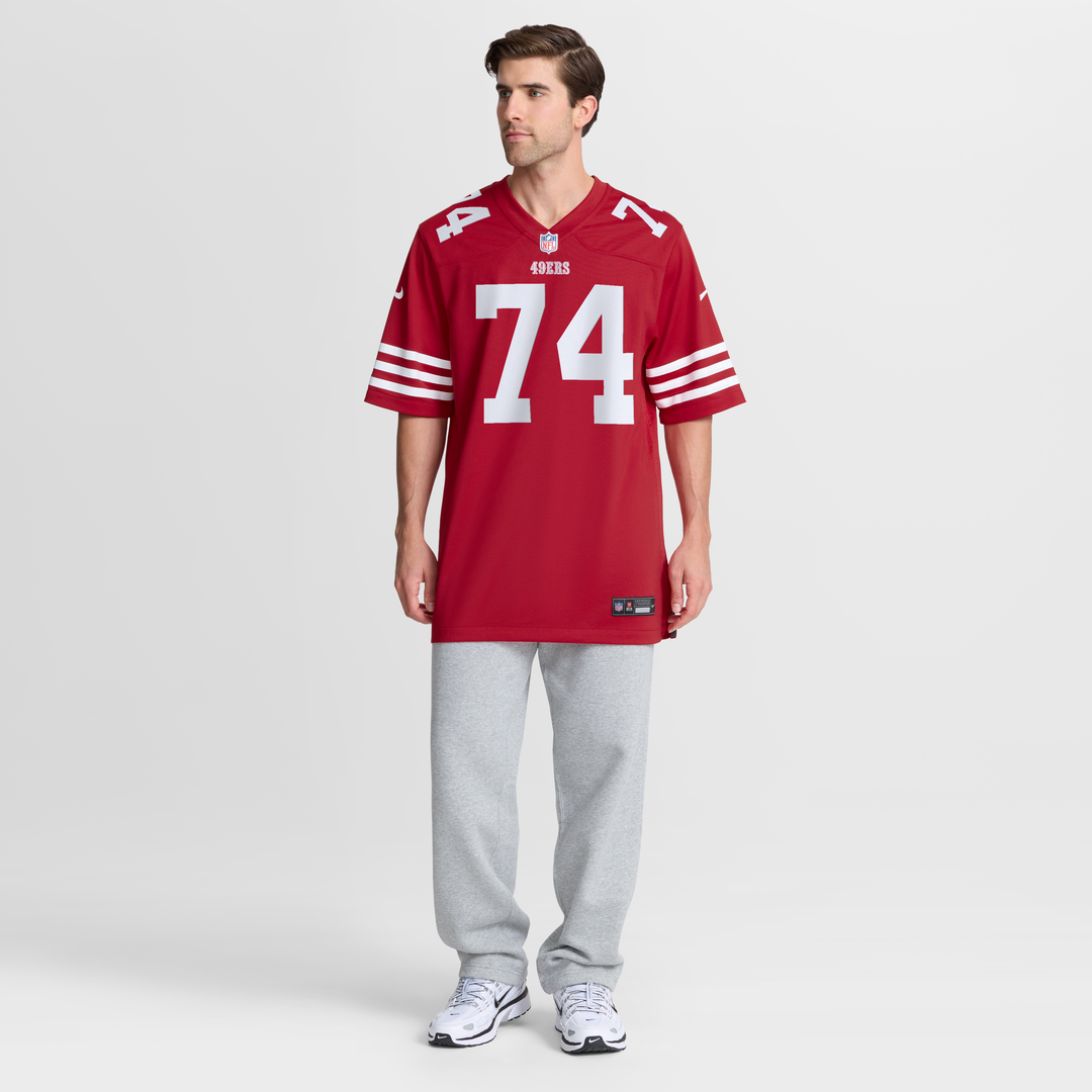 Brett Toth San Francisco 49ers Team Game Jersey - Scarlet