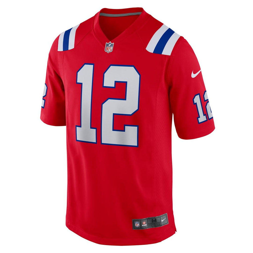Tom Brady New England Patriots Retired Player Alternate Game Jersey - Red