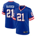 Tiki Barber New York Giants Retired Player Alternate Game Jersey - Royal