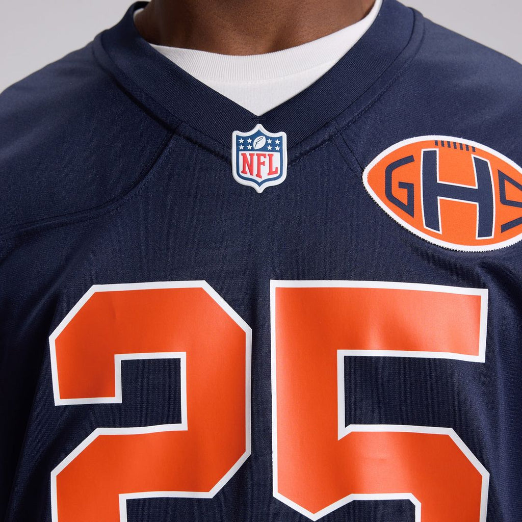 Kyle Monangai Chicago Bears 2026 Rivalries Collection Game Jersey - Navy