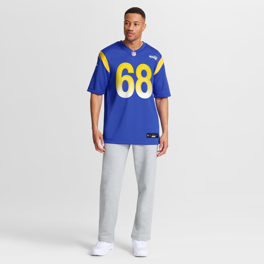 Mike McAllister Los Angeles Rams Home Game Jersey - Royal