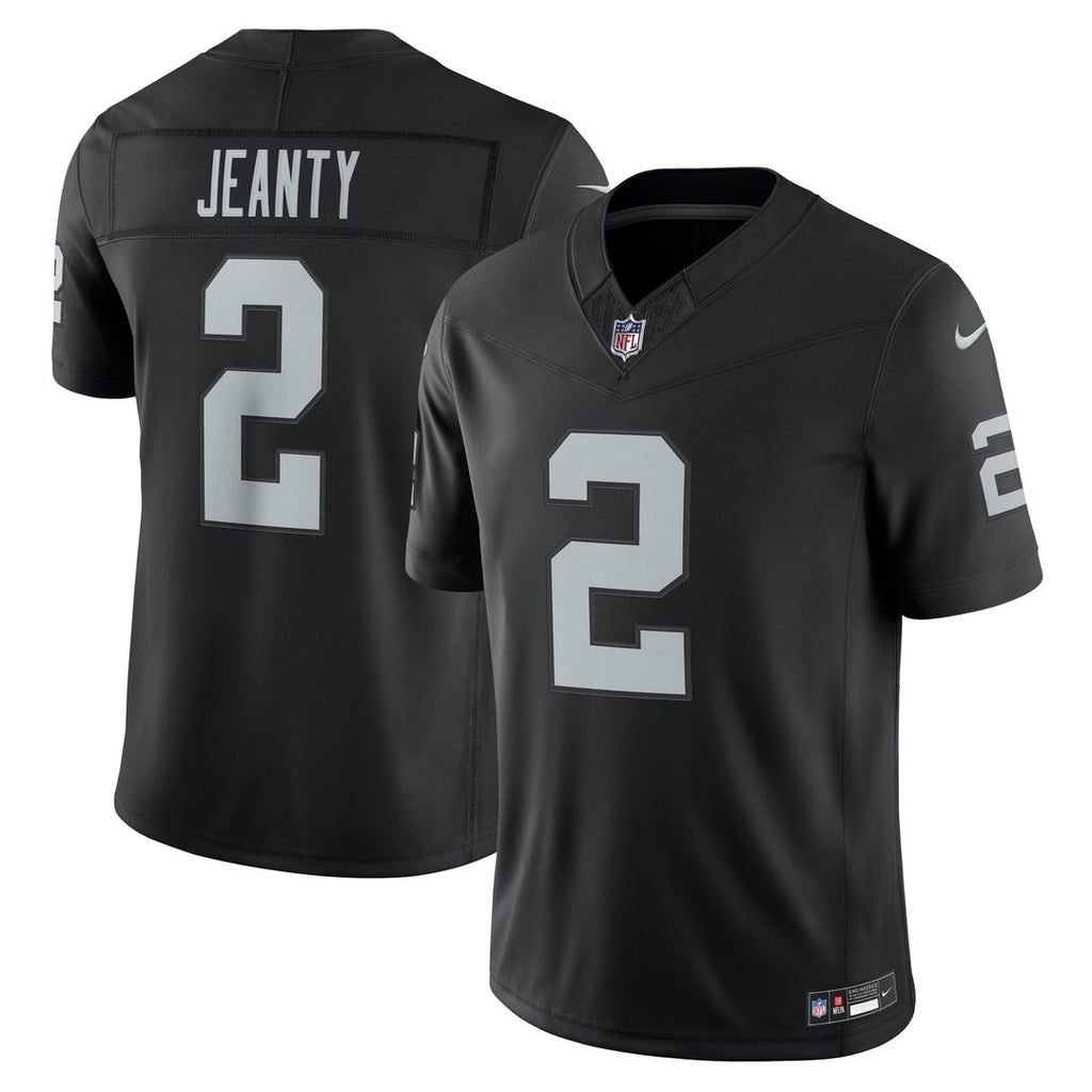 Ashton Jeanty Las Vegas Raiders Team Vapor F.U.S.E. Stitched Limited Jersey - Black