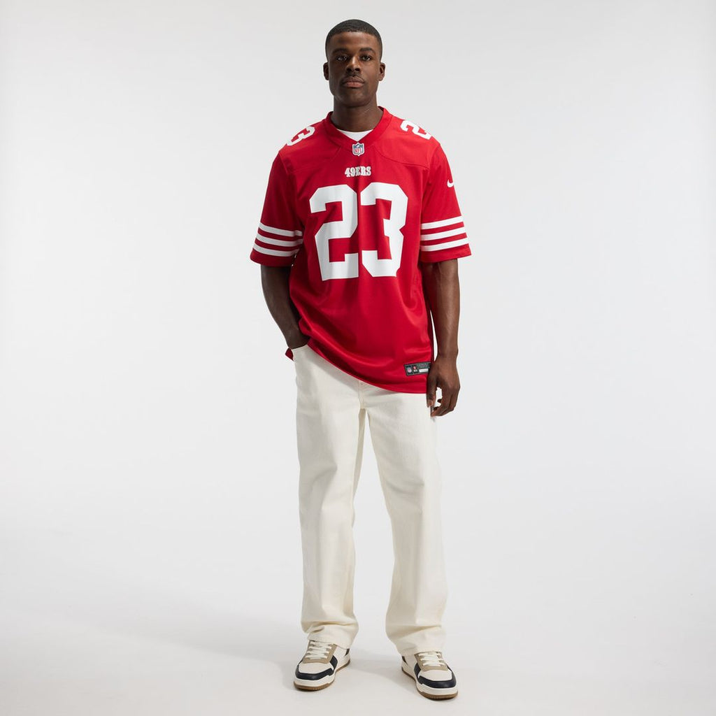 Christian McCaffrey San Francisco 49ers Game Player Jersey - White