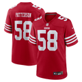 Jarrett Patterson San Francisco 49ers Team Game Jersey - Scarlet