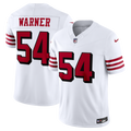 Fred Warner San Francisco 49ers Alternate Vapor F.U.S.E. Stitched Limited Jersey - White