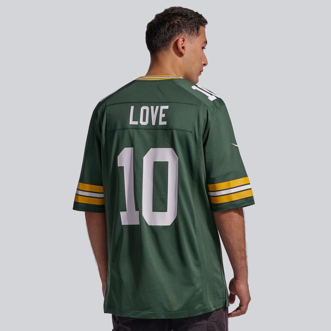 Jordan Love Green Bay Packers Player Game Jersey - Green