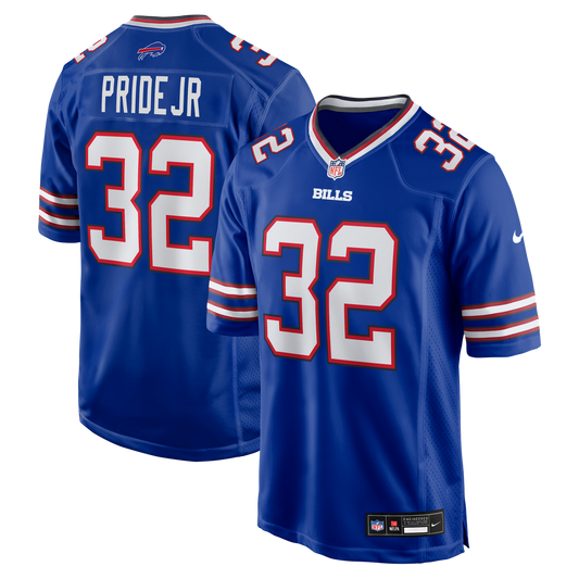 Toriano Pride Jr. Buffalo Bills Team Game Jersey - Royal