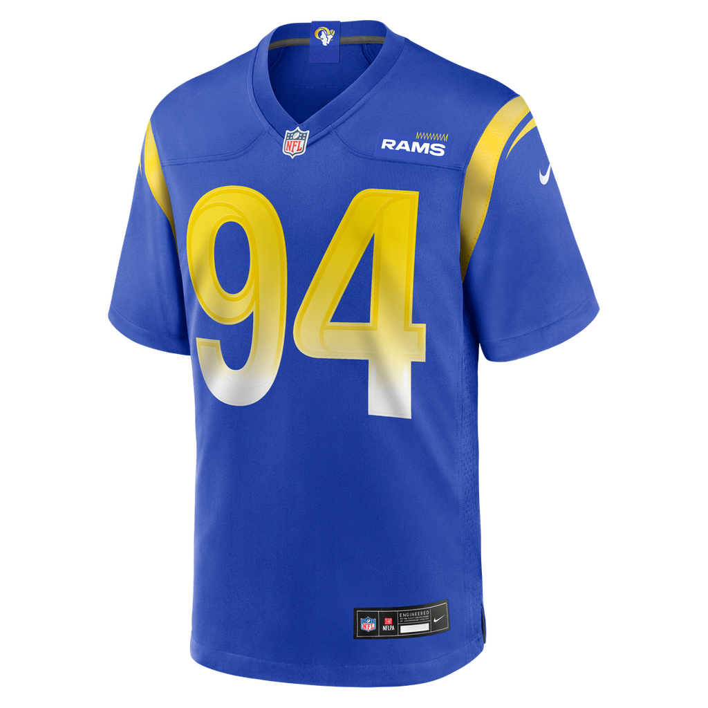 Desjuan Johnson Los Angeles Rams Home Game Jersey - Royal