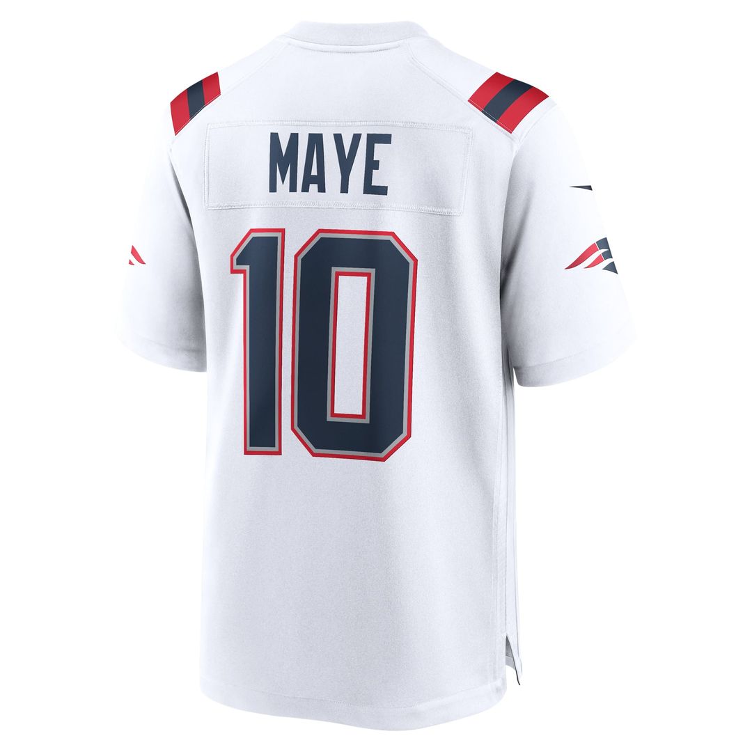 Drake Maye New England Patriots Player Game Jersey - Navy