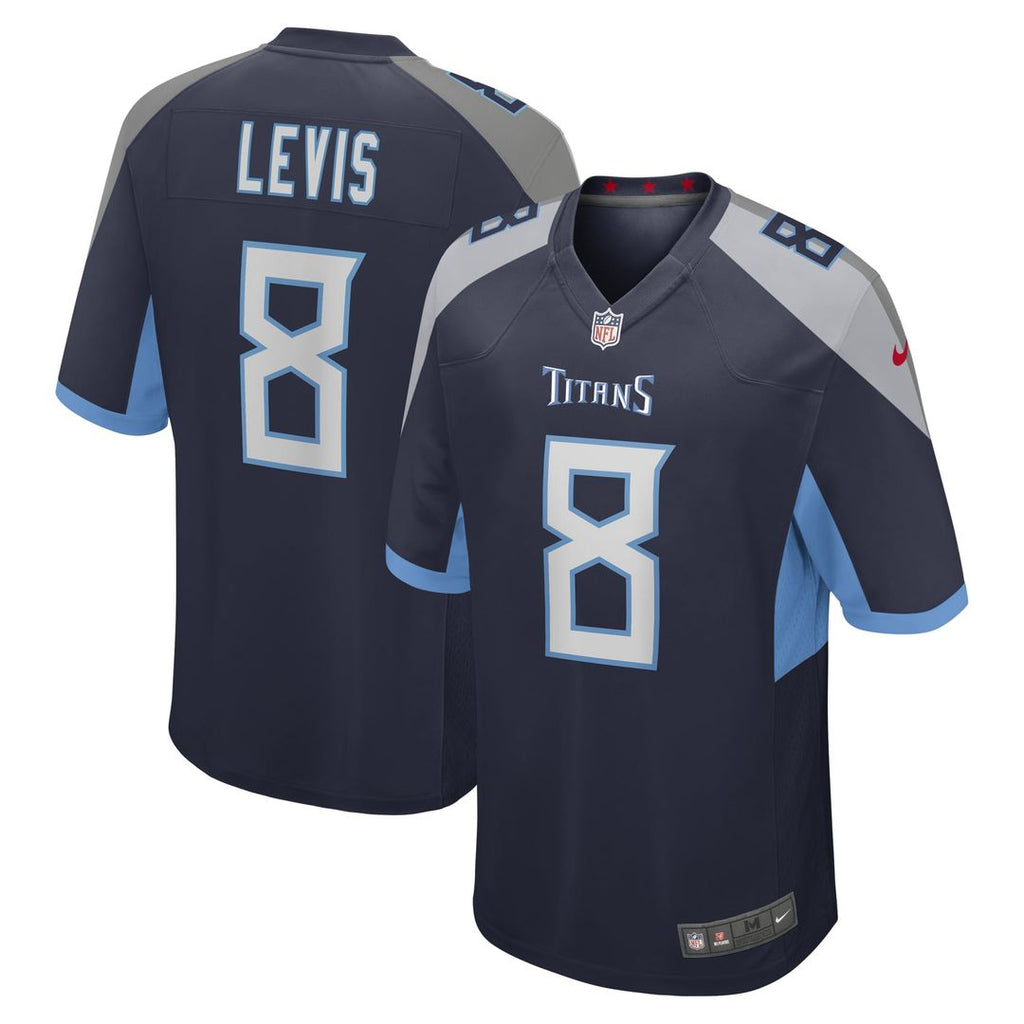 Will Levis Tennessee Titans Game Jersey - Navy