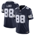 CeeDee Lamb Dallas Cowboys Team Vapor F.U.S.E. Stitched Limited Jersey - Navy