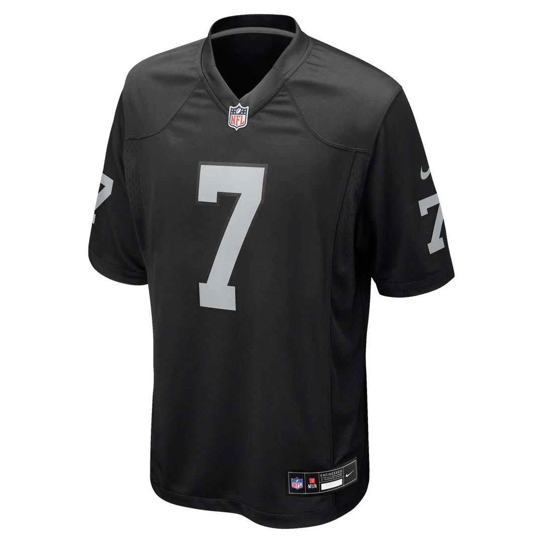 Quay Walker Las Vegas Raiders Team Game Jersey - Black