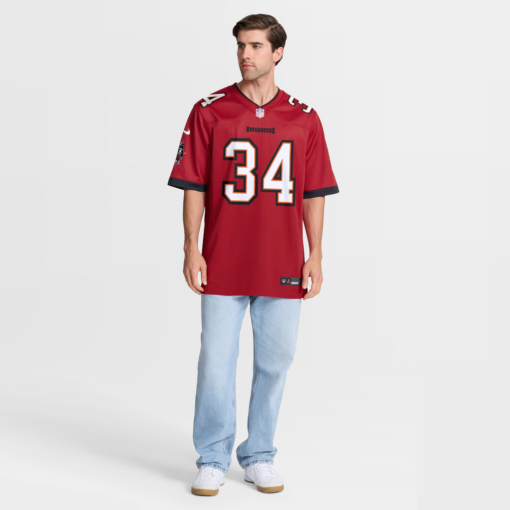 Alex Anzalone Tampa Bay Buccaneers Team Game Jersey - Red