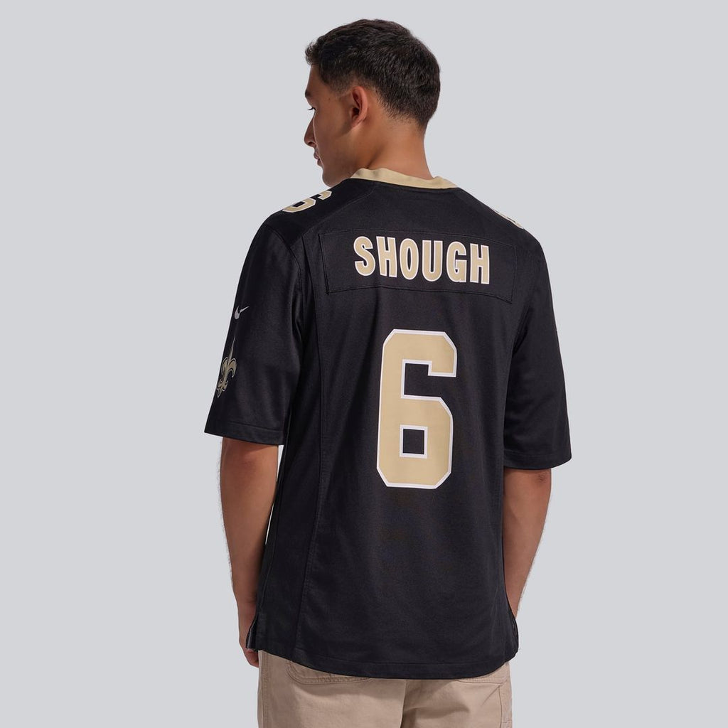 Tyler Shough New Orleans Saints White Game Player Jersey