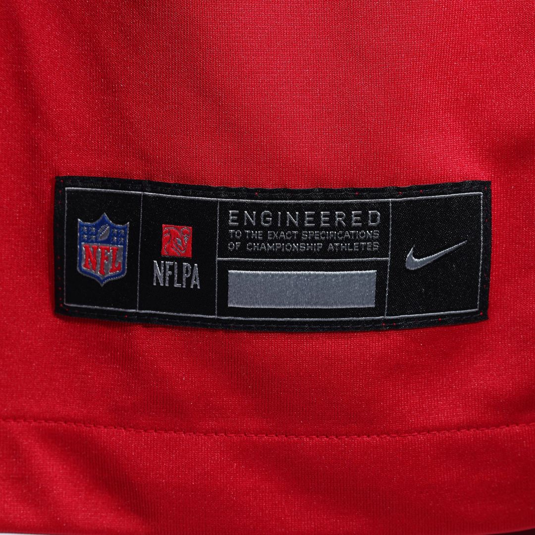 Number 1 Groom San Francisco 49ers Game Jersey - Scarlet