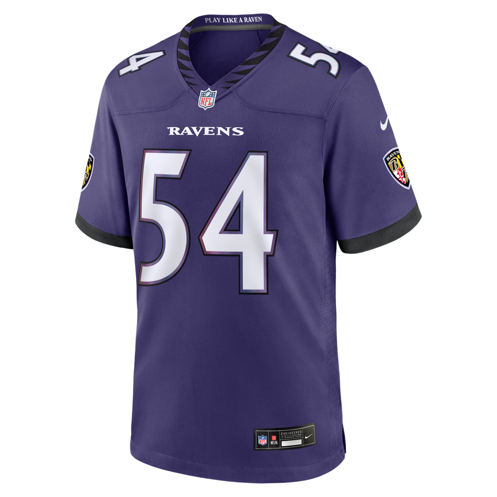 Jovaughn Gwyn Baltimore Ravens Team Game Jersey - Purple