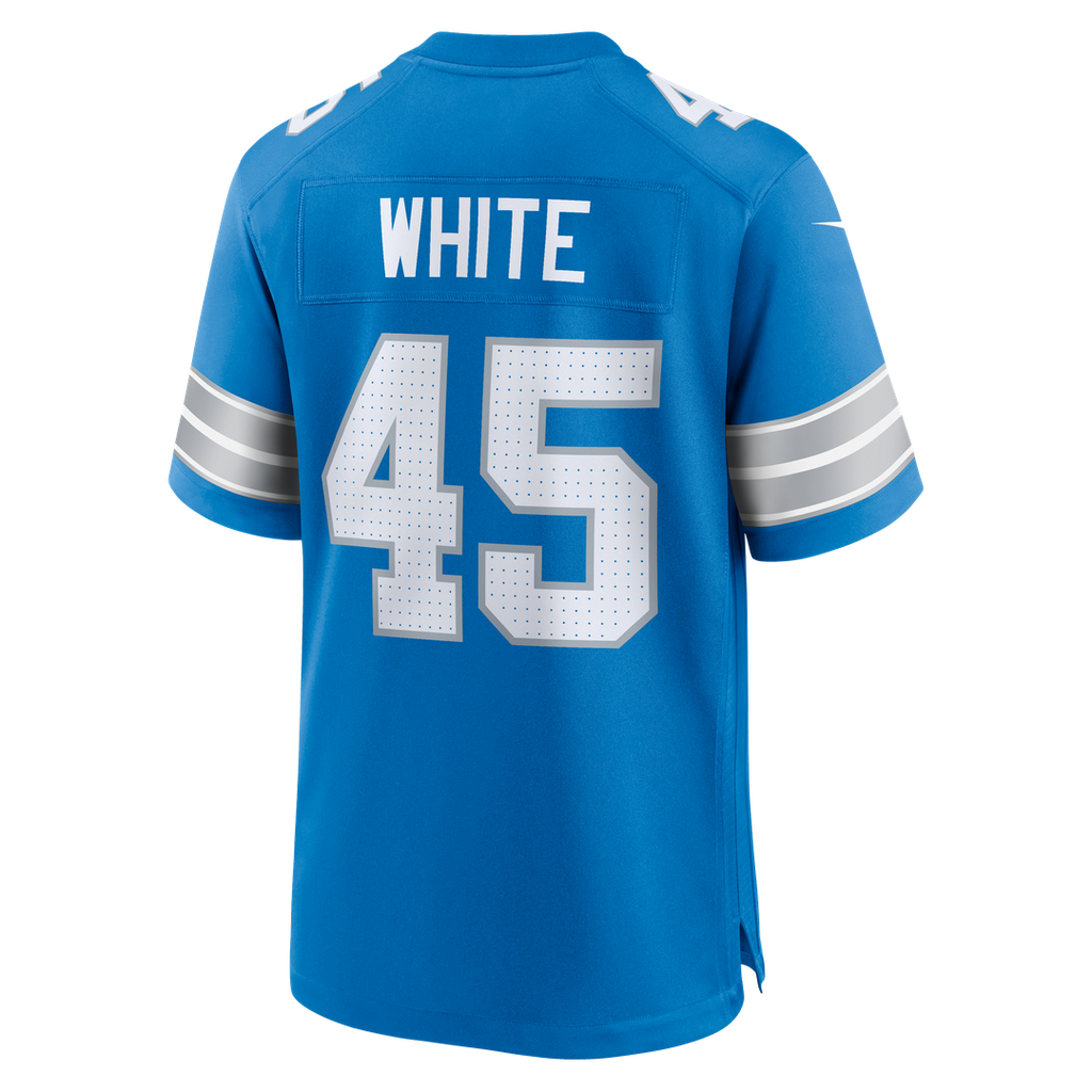 Devin White Detroit Lions Team Game Jersey - Blue