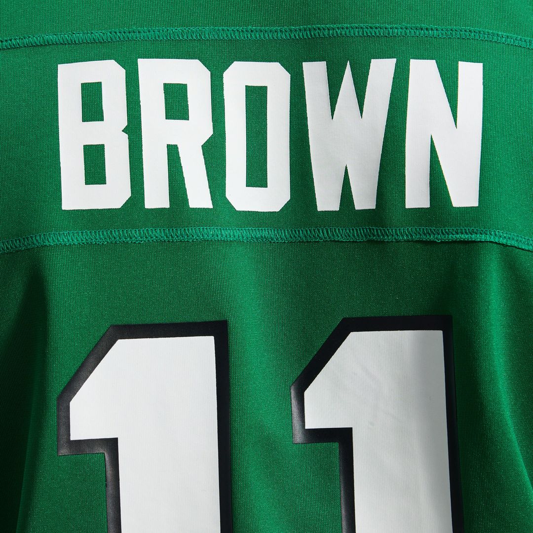 A.J. Brown Philadelphia Eagles Team Game Jersey - Midnight Green