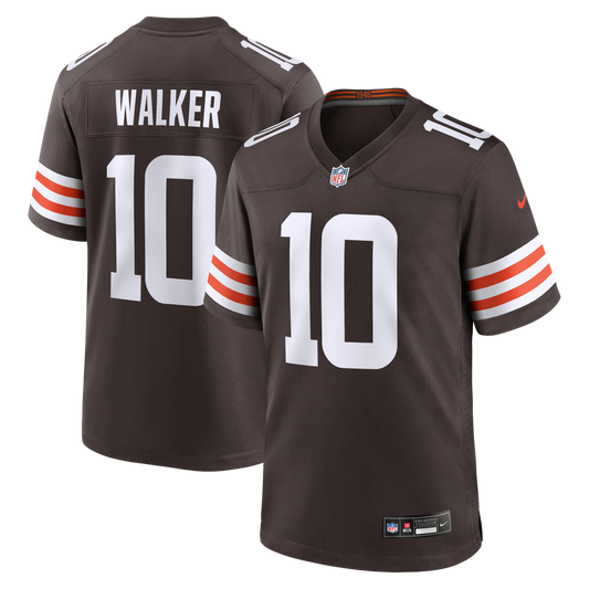 Phillip Walker Cleveland Browns Team Game Jersey - Brown