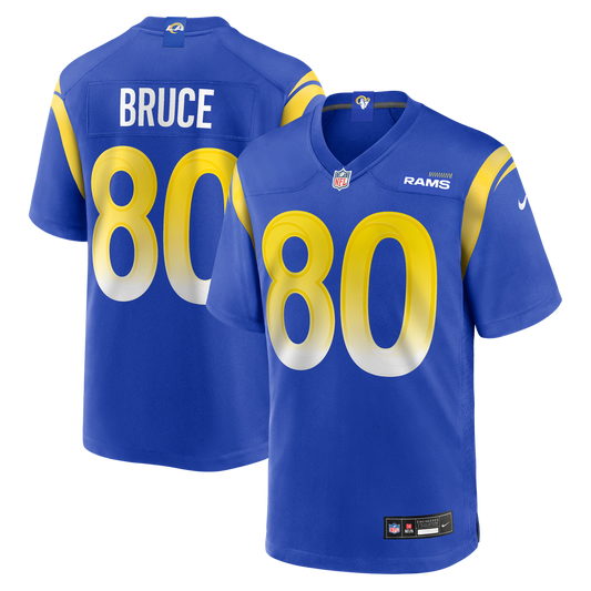 Isaac Bruce Los Angeles Rams Game Retired Player Jersey - Royal