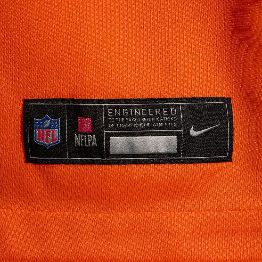 Dane Key Denver Broncos Team Game Jersey - Orange