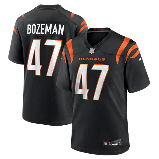 Swayze Bozeman Cincinnati Bengals Team Game Jersey - Black