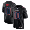 Drake Maye New England Patriots Fashion Game Jersey - Carbon Black